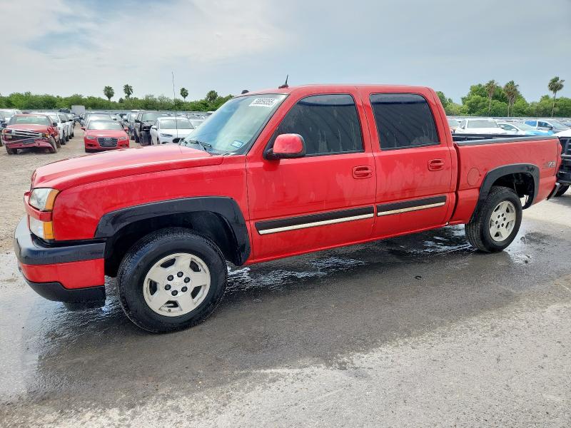 CHEVROLET SILVERADO 2005 red crew pic gas 2GCEK13T751158701 photo #1
