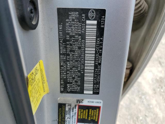 2011 TOYOTA CAMRY BASE - 4T1BF3EK5BU765859