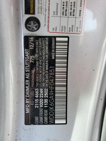 2017 MERCEDES-BENZ SL 450 - WDDJK6GA9HF047851