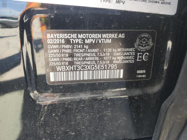 2016 BMW X1 XDRIVE2 - WBXHT3C3XG5E51795