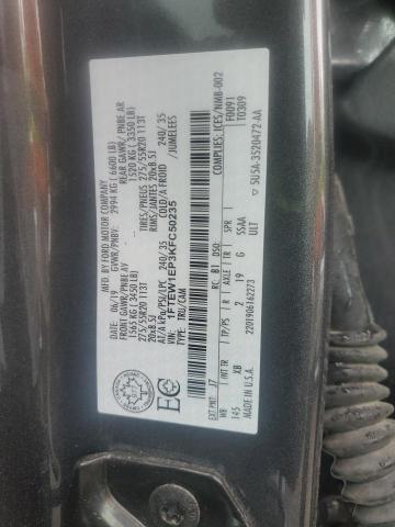 2019 FORD F150 SUPER - 1FTEW1EP3KFC50235