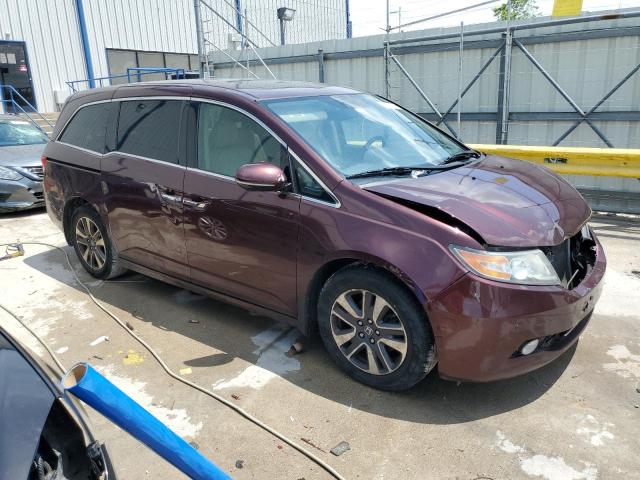 Vin: 5fnrl5h95fb063717, lot: 58715175, honda odyssey touring 20154