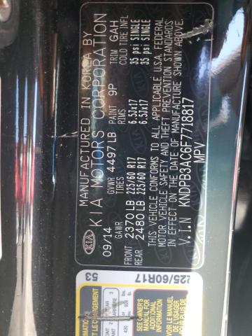 2015 KIA SPORTAGE L - KNDPB3AC6F7718817