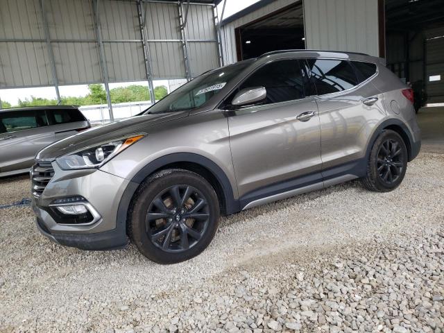 Vin: 5xyzw4la4hg396277, lot: 57651915, hyundai santa fe 2017 img_1