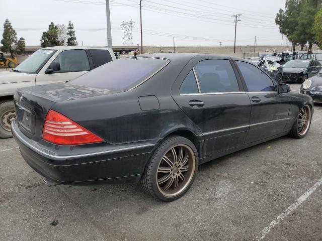 MERCEDES-BENZ S 500 2003 black  gas WDBNG75J53A361510 photo #4