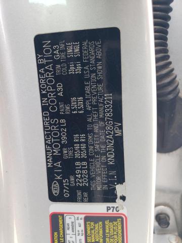2016 KIA SOUL - KNDJN2A28G7833211