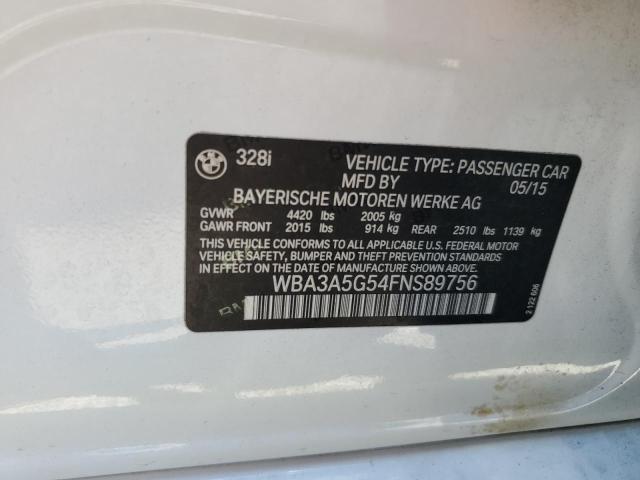 2015 BMW 328 I - WBA3A5G54FNS89756