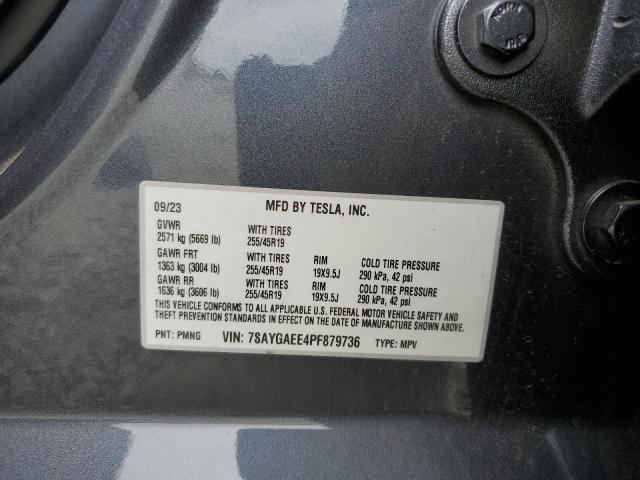 2023 TESLA MODEL Y - 7SAYGAEE4PF879736