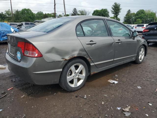 HONDA CIVIC EX 2007 gray  gas 2HGFA16817H300602 photo #4