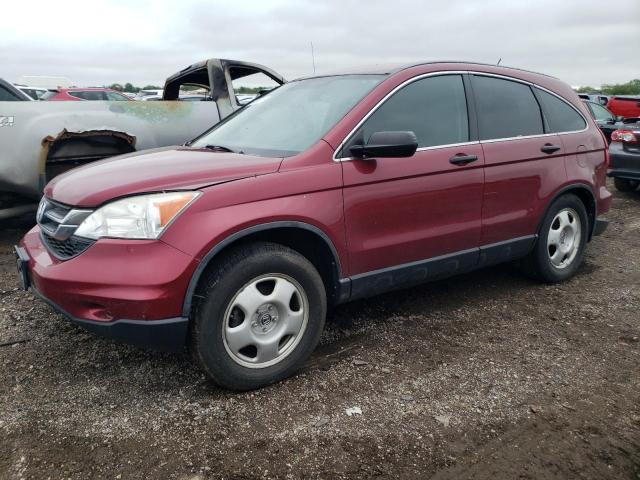 HONDA CR-V LX 2011 burgundy  gas 5J6RE4H38BL068332 photo #1