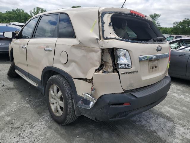 Vin: 5xykt3a13bg159150, lot: 58815945, kia sorento base 20112