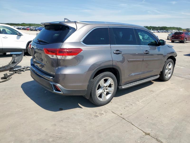 Vin: 5tdyzrfh5js268003, lot: 58846065, toyota highlander limited 20183