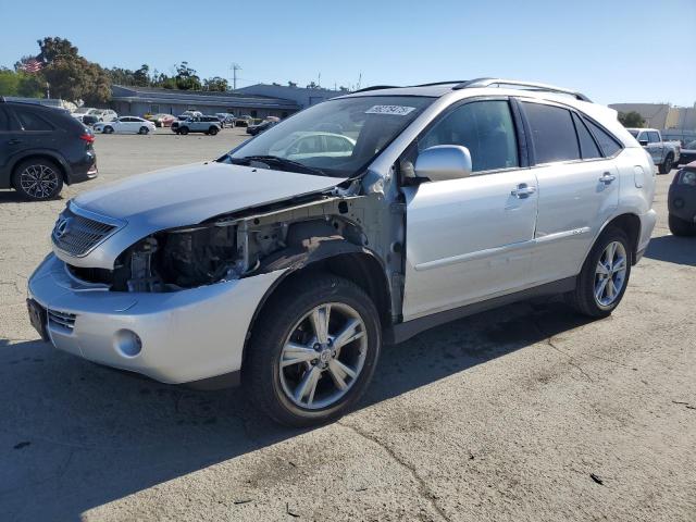 LEXUS RX 400H 2008 silver  hybrid engine JTJHW31U182853802 photo #1