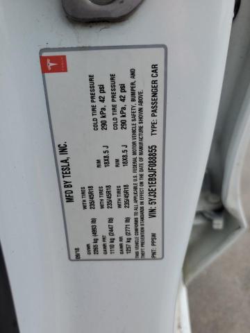 2018 TESLA MODEL 3 - 5YJ3E1EB9JF088855
