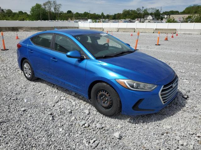 Vin: kmhd74lf0hu410897, lot: 56482005, hyundai elantra se 20174