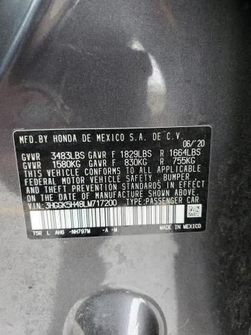 2020 HONDA FIT LX - 3HGGK5H48LM717200