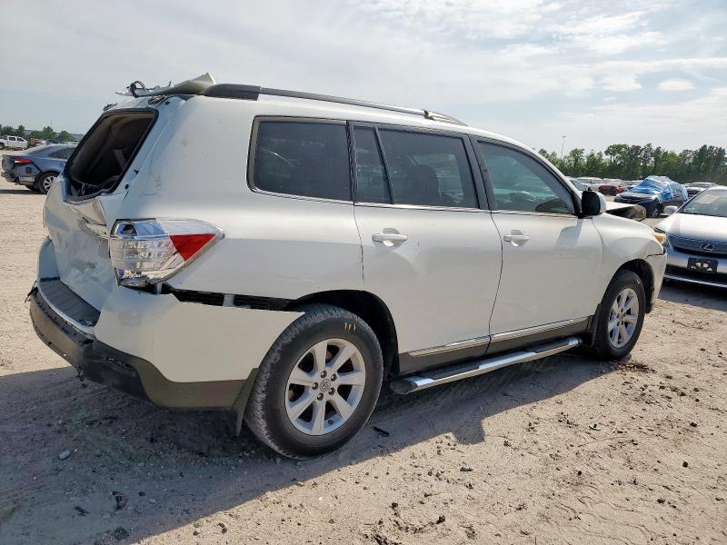Vin: 5tdzk3eh5ds103967, lot: 57394035, toyota highlander base 20133