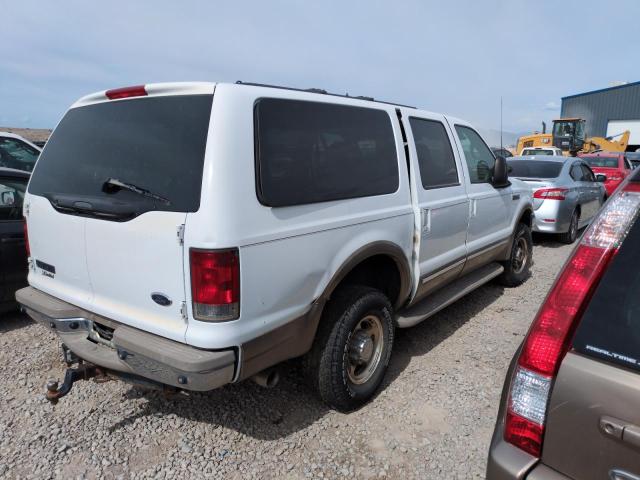 FORD EXCURSION 2002 white  gas 1FMNU43SX2EB16922 photo #4