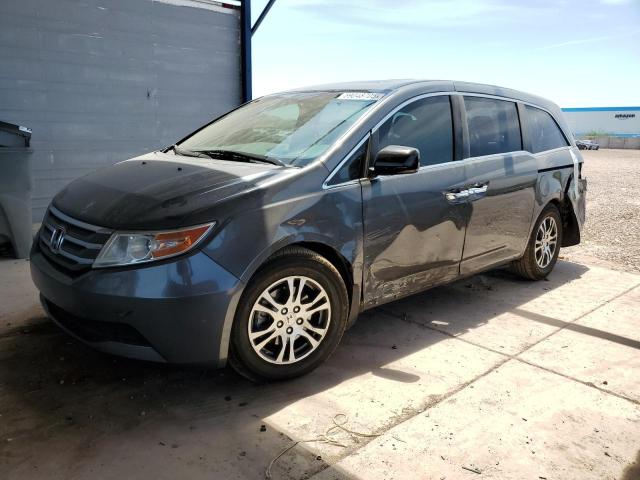 HONDA ODYSSEY EX 2012 gray  gas 5FNRL5H6XCB117868 photo #1