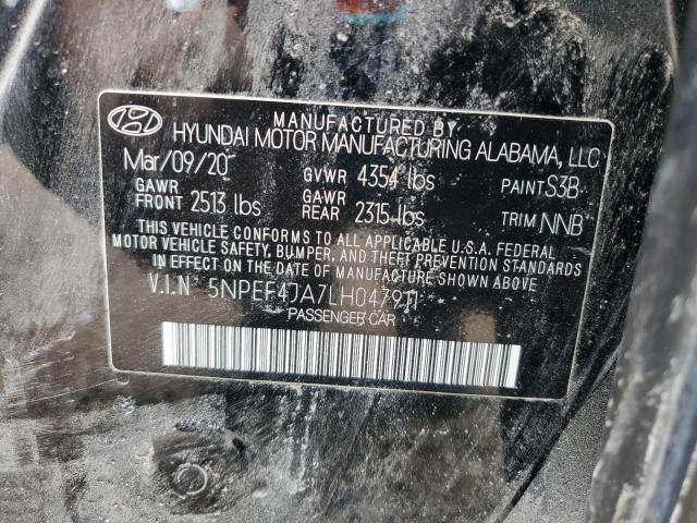 5npef4ja7lh047911 - 2020 Hyundai sonata sel - #58441875