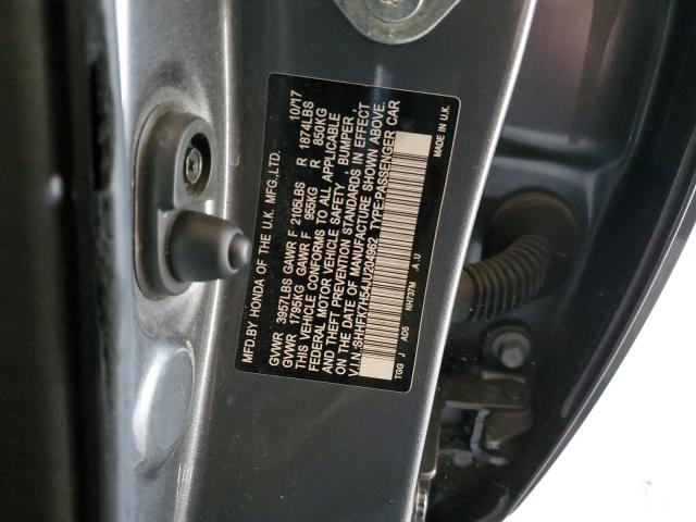 2018 HONDA CIVIC EX SHHFK7H54JU204962
