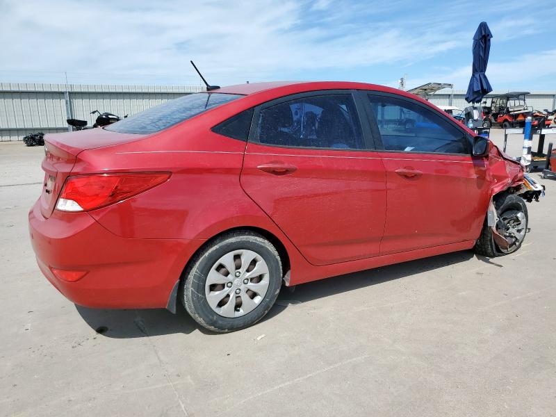Vin: kmhct4ae9gu053915, lot: 58036755, hyundai accent se 20163