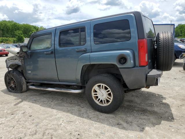 HUMMER H3 2007 teal  gas 5GTDN13E378237943 photo #3