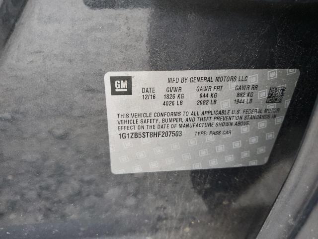 2017 CHEVROLET MALIBU LS - 1G1ZB5ST8HF207503
