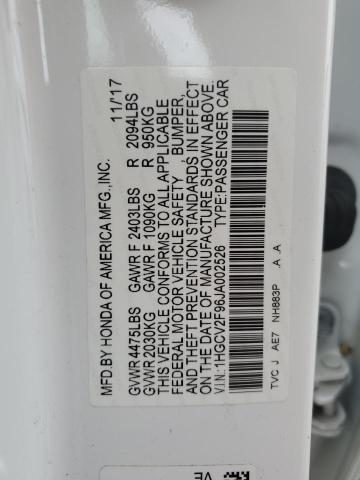 2018 HONDA ACCORD TOU - 1HGCV2F96JA002526