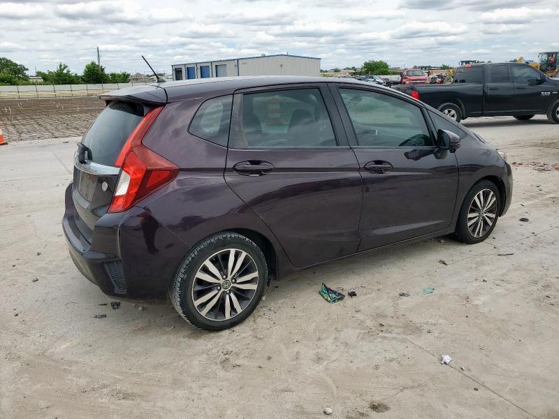 HONDA FIT EX 2015 burgundy hatchbac gas 3HGGK5H84FM765753 photo #4