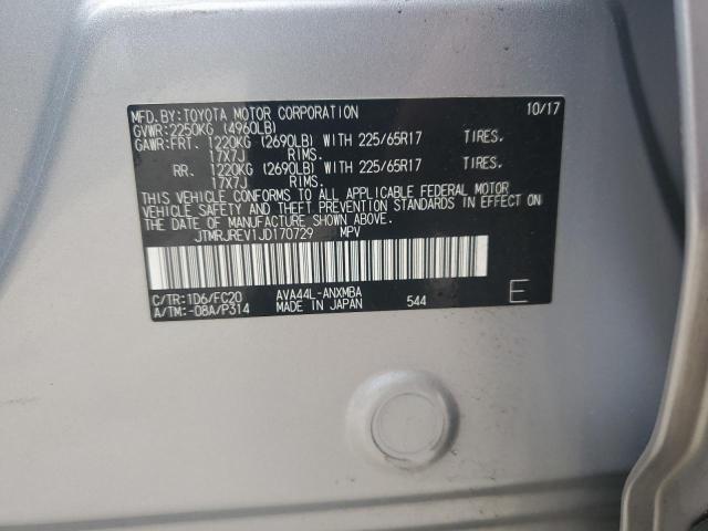 2018 TOYOTA RAV4 HV LE - JTMRJREV1JD170729