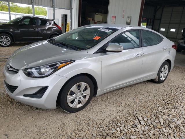 HYUNDAI ELANTRA SE 2016 silver  gas 5NPDH4AE0GH737580 photo #1