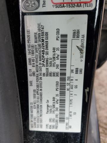 2019 FORD FIESTA SE - 3FADP4BJ2KM159747