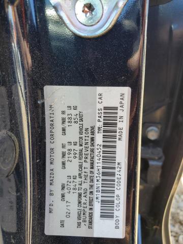 2017 MAZDA 3 GRAND TO - JM1BN1M36H1140452
