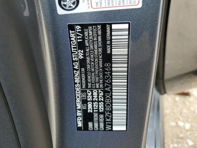 2020 MERCEDES-BENZ E 350 - W1KZF8DBXLA763468