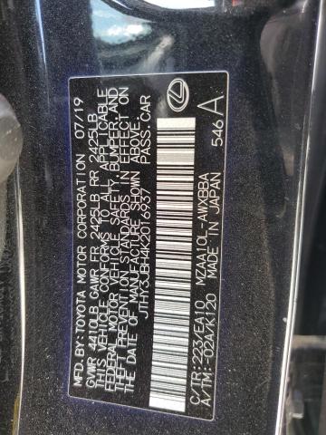 2019 LEXUS UX 200 JTHY3JBH4K2016937