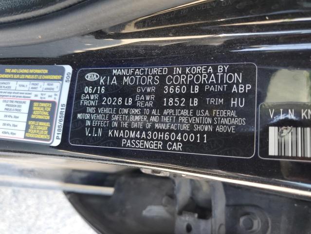 2017 KIA RIO LX - KNADM4A30H6040011