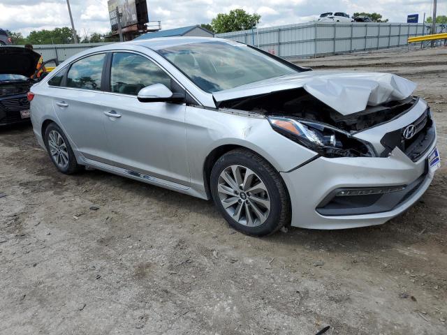 Vin: 5npe34af2gh284252, lot: 56447925, hyundai sonata sport 20164