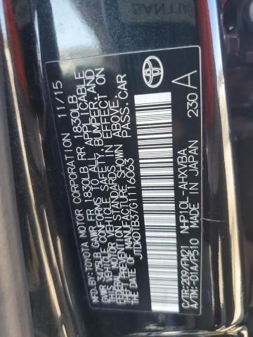 2016 TOYOTA PRIUS C - JTDKDTB37G1116063
