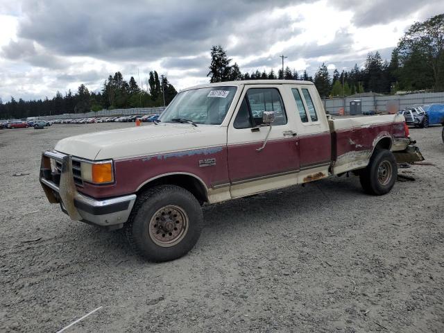 FORD F150 1991 two tone  gas 1FTEX14N9MKA86898 photo #1