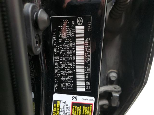 2023 TOYOTA CAMRY SE N - 4T1T11BK0PU075133