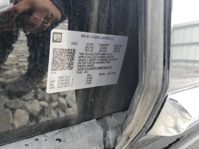 2022 GMC YUKON XL C 1GKS1GKD1NR285135