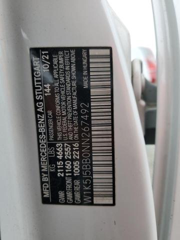 2022 MERCEDES-BENZ CLA AMG 35 W1K5J5BB0NN267492