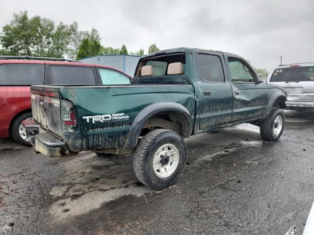 TOYOTA TACOMA DOU 2004 green  gas 5TEHN72N04Z319006 photo #4