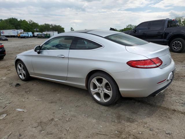 Vin: wddwj4kb1hf341032, lot: 56042725, mercedes-benz c-class 300 4matic 20172
