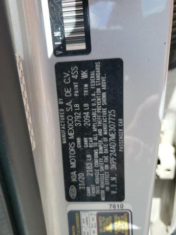 2021 KIA FORTE FE - 3KPF24AD7ME307725