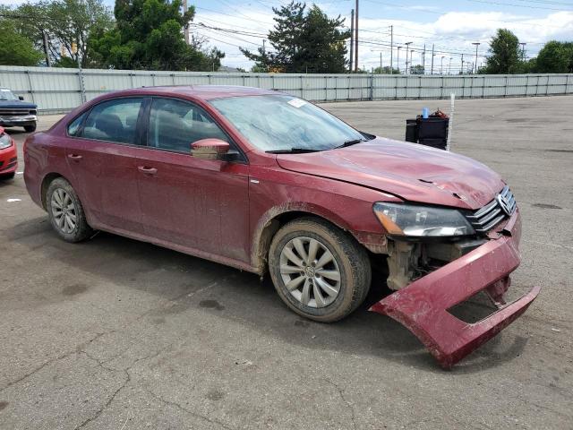 Vin: 1vwat7a35fc020195, lot: 57860365, volkswagen passat s 20154