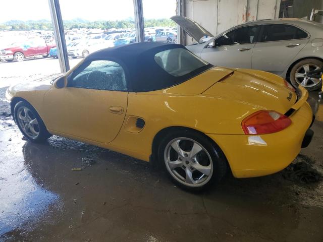 PORSCHE BOXSTER 2001 yellow  gas WP0CA29831U621709 photo #3