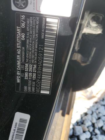 2017 MERCEDES-BENZ E 300 4MAT - WDDZF4KB9HA059121