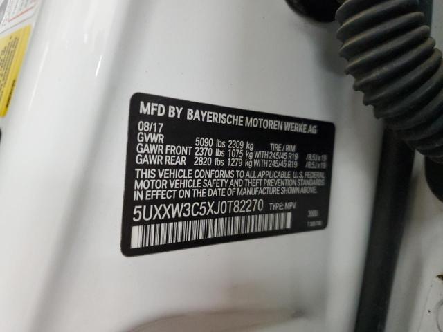 2018 BMW X4 XDRIVE2 - 5UXXW3C5XJ0T82270